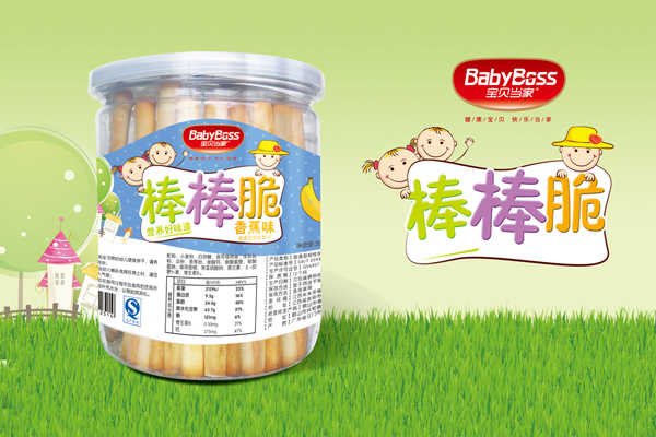  寶貝當家香蕉味棒棒脆