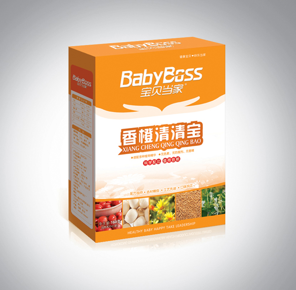  寶貝當(dāng)家香橙清清寶 盒裝
