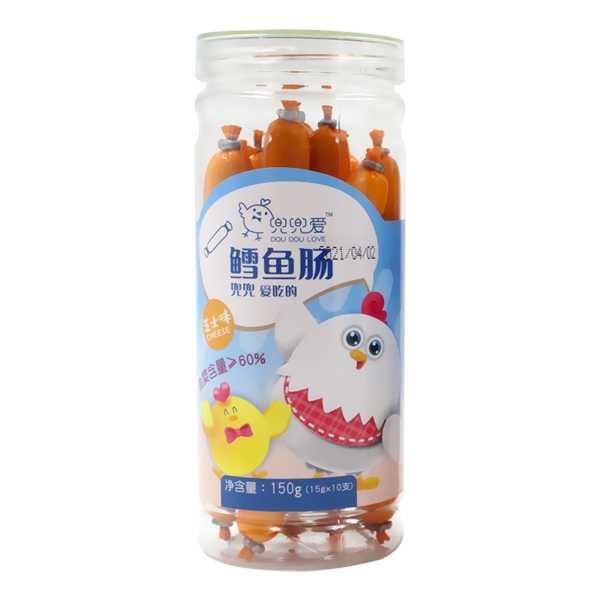  兜兜愛鱈魚腸 芝士味 150g