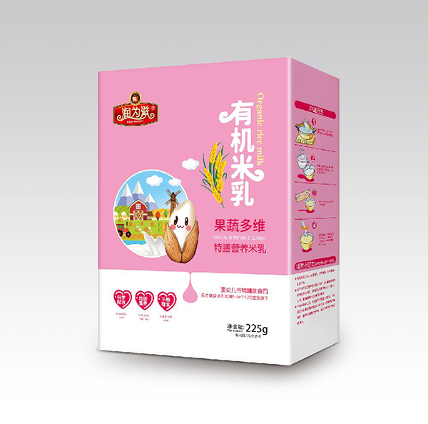  潤為滋有機(jī)米乳盒裝 果蔬多維