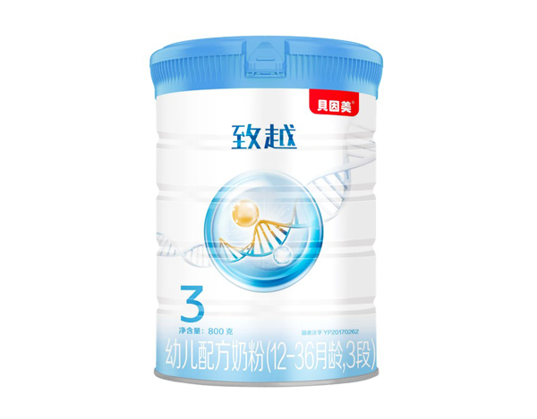 貝因美致越幼兒配方奶粉(12-36月齡，3段)
