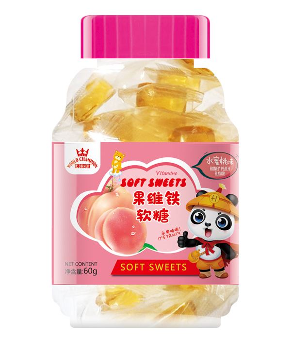  環(huán)球冠果維鐵軟糖-水蜜桃味