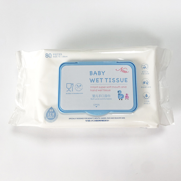  嬰兒手口濕巾 80片