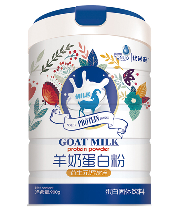  優(yōu)諾冠益生元鈣鐵鋅羊奶蛋白粉