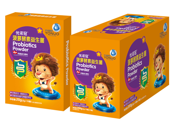  優(yōu)諾冠菠蘿酵素益生菌