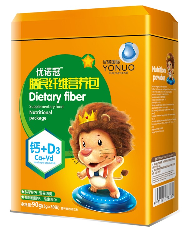  優(yōu)諾冠膳食纖維營養(yǎng)包 鈣+D3