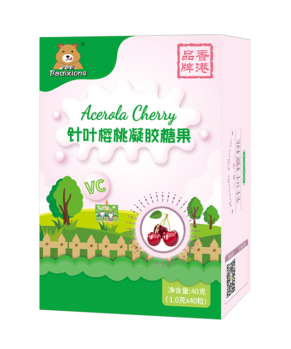    巴迪熊針葉櫻桃凝膠糖果