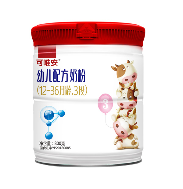 可唯安幼兒配方奶粉3段