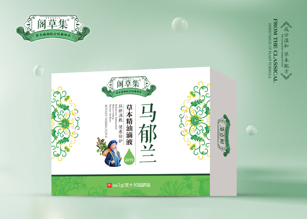  閣草集馬郁蘭草本精油滴液