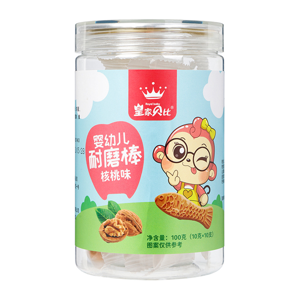  皇家貝比嬰幼兒耐磨棒 核桃味