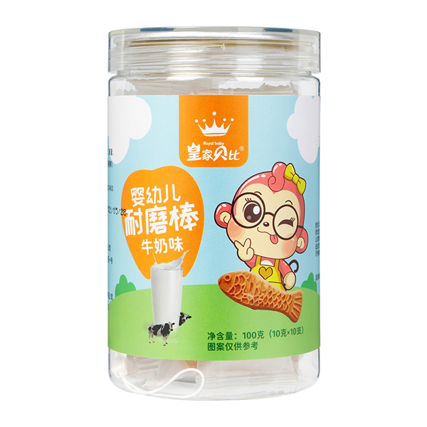  皇家貝比嬰幼兒耐磨棒 牛奶味
