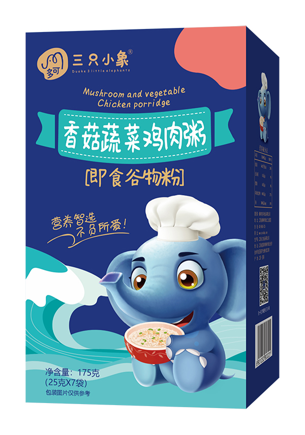 多可三只小象香菇蔬菜雞肉粥.jpg