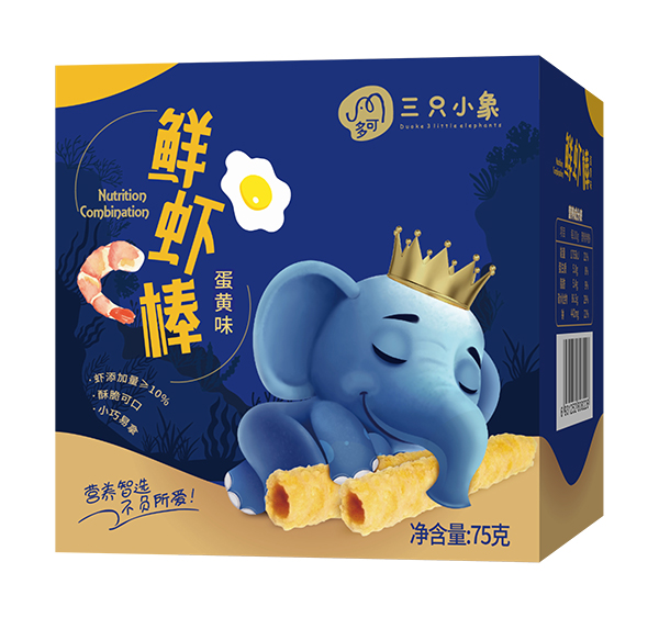 多可三只小象鮮蝦棒 蛋黃味.jpg