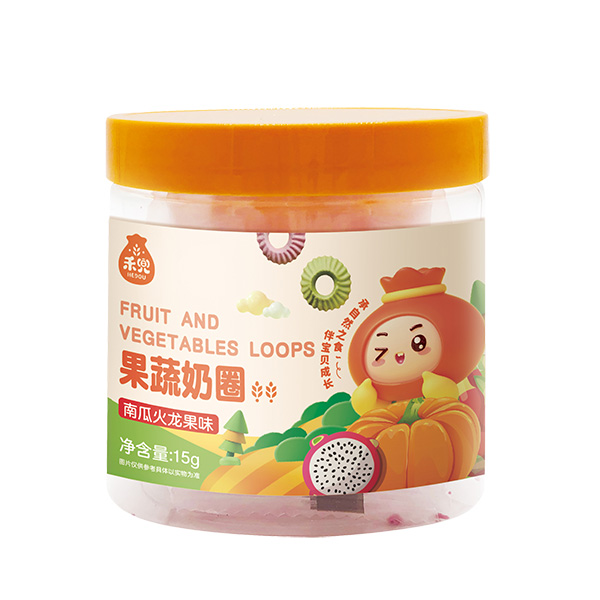   禾兜果蔬奶圈(南瓜火龍果）