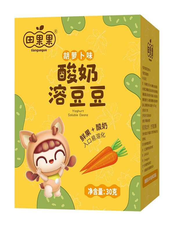  田果果溶溶豆 胡蘿卜味