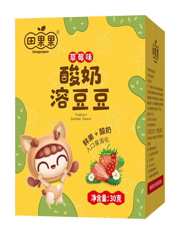 田果果溶溶豆 草莓味