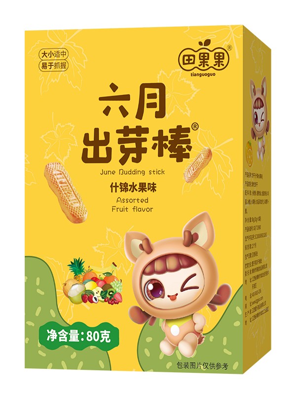  田果果六月出芽棒 什錦水果味
