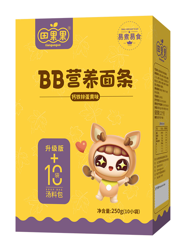  田果果BB營養(yǎng)面 鈣鐵鋅蛋黃