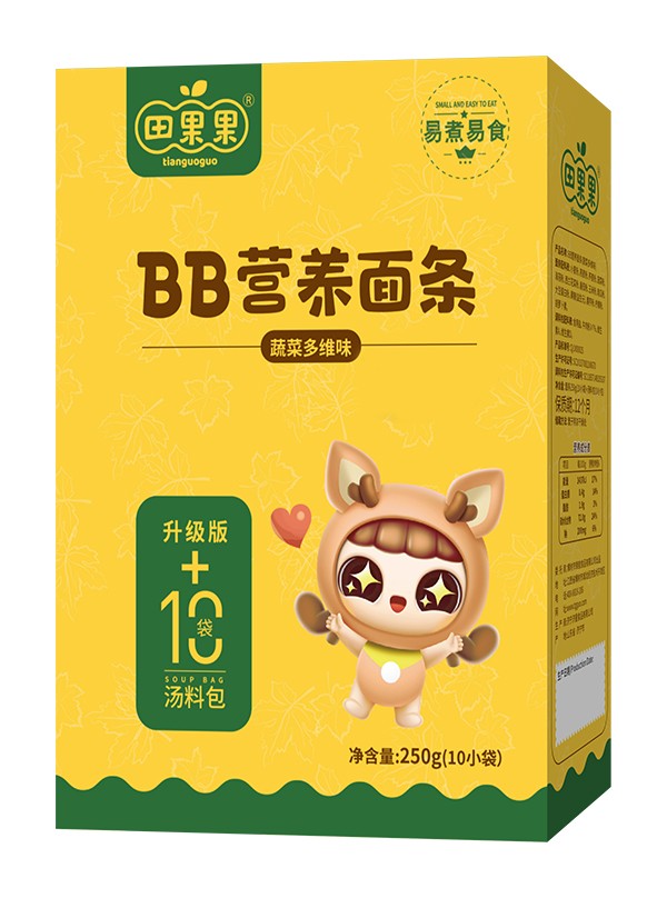  田果果BB營養(yǎng)面 蔬菜多維