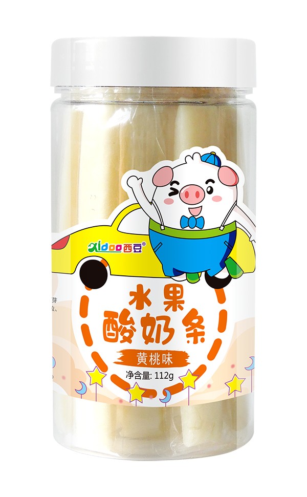  西豆 酸奶條 黃桃味