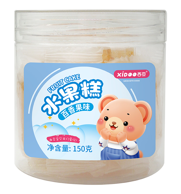 西豆 水果糕 百香果味