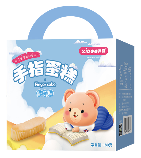 西豆  手指蛋糕 酸奶味
