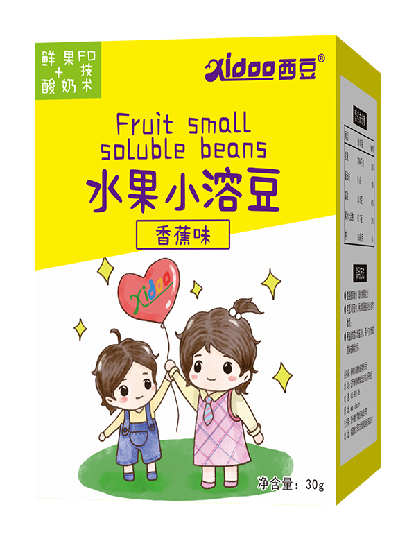  西豆 溶溶豆 香蕉味