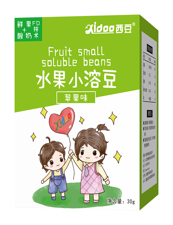  西豆 溶溶豆 蘋果味