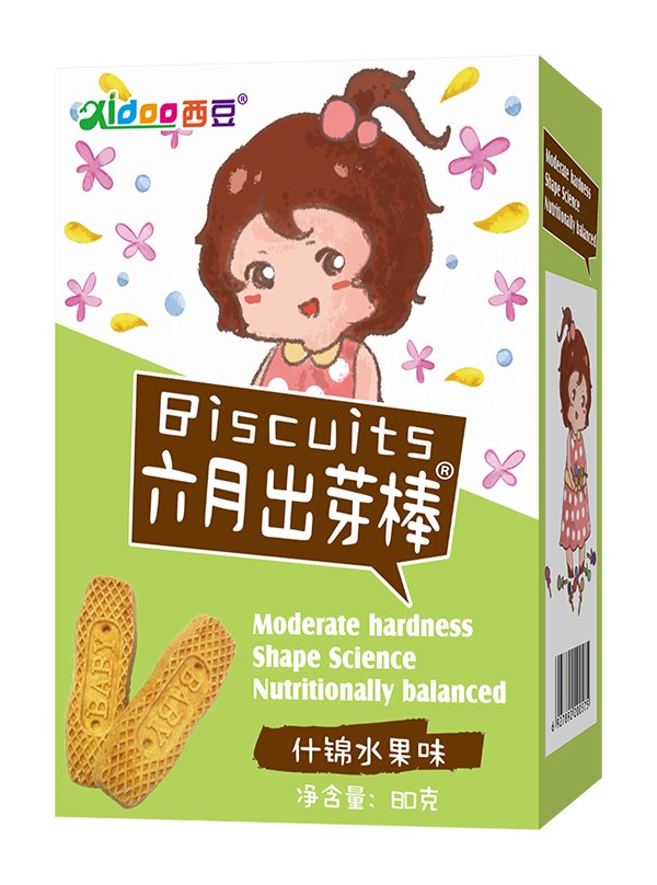  西豆  六月出芽棒 什錦水果味