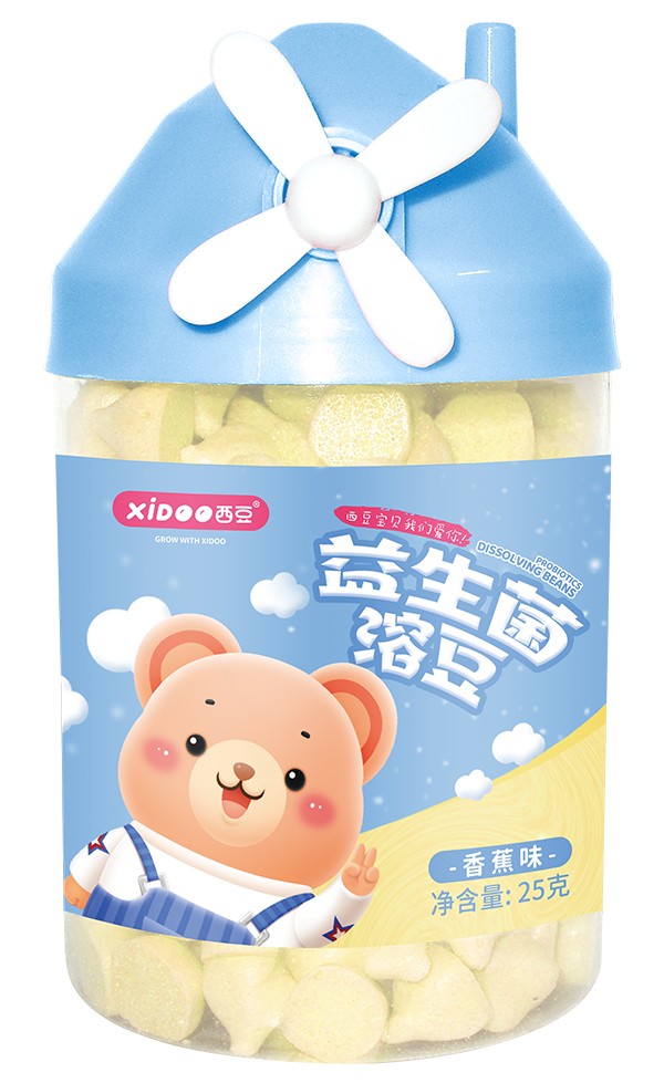  西豆 益生菌溶豆 香蕉味