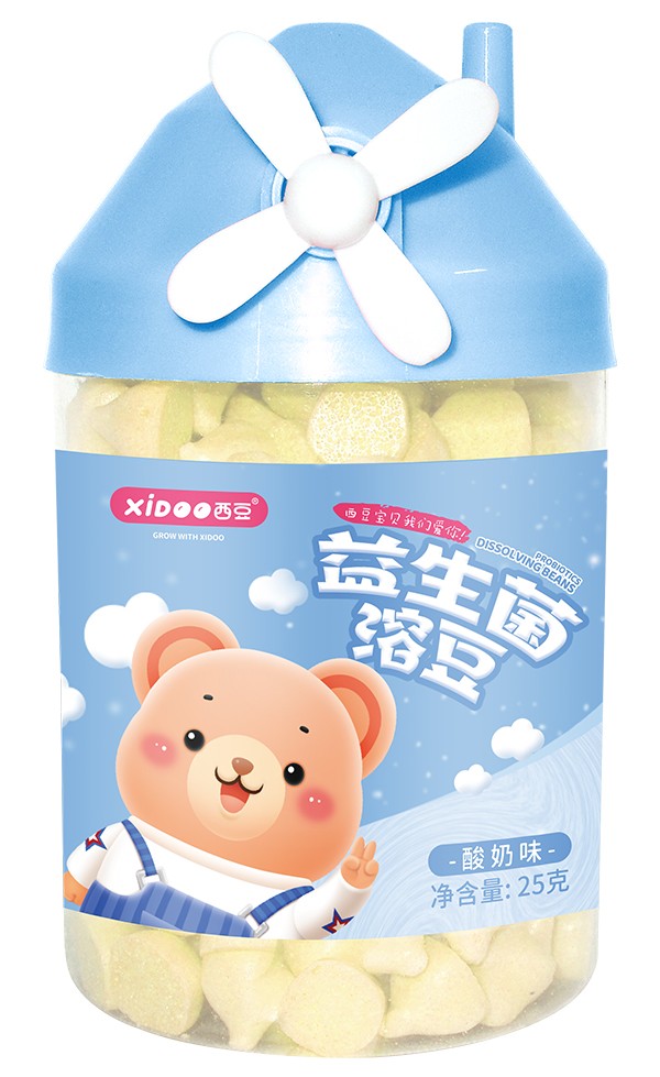  西豆 益生菌溶豆 酸奶味