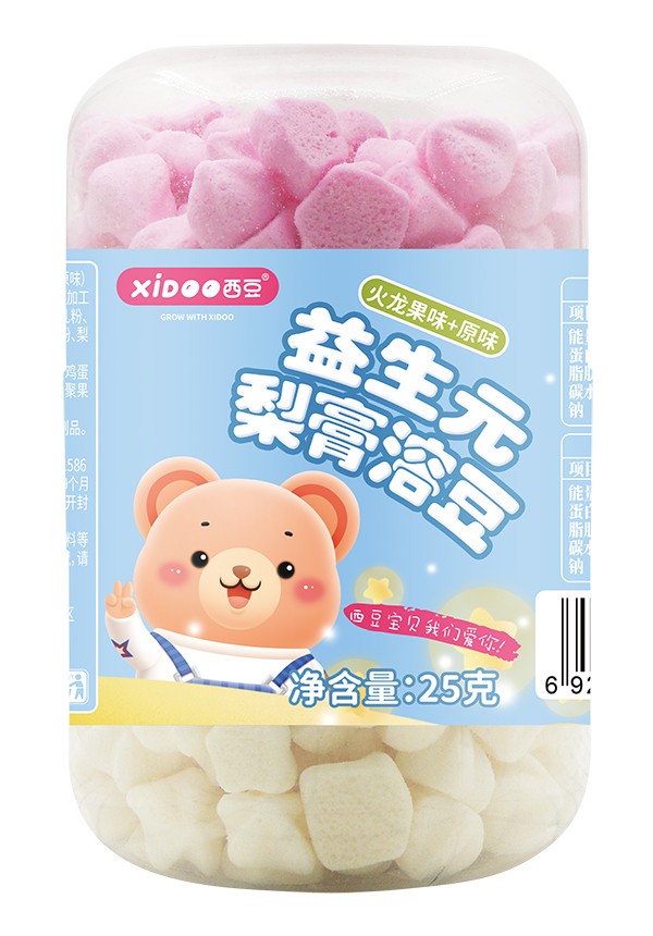  西豆 梨膏溶豆 火龍果+原味
