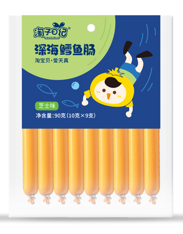  淘子日記深海鱈魚腸 芝士味