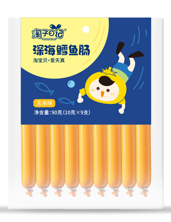  淘子日記深海鱈魚腸 玉米味