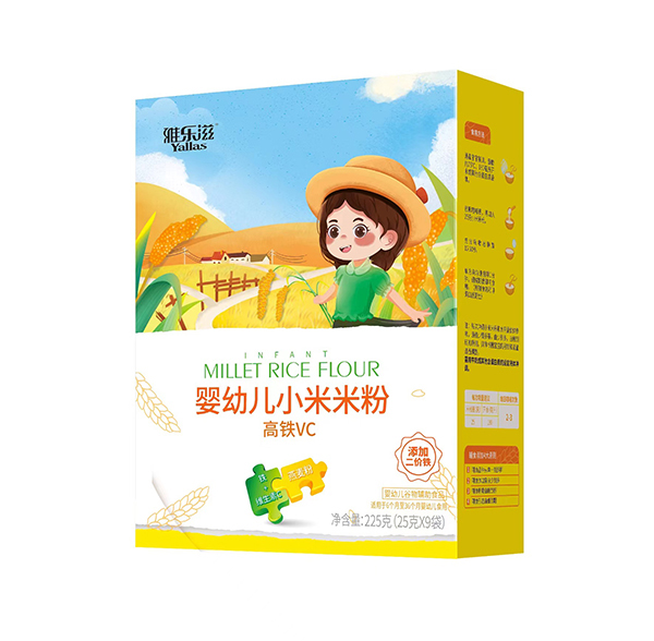  雅樂滋嬰幼兒小米米粉 高鐵VC 盒裝