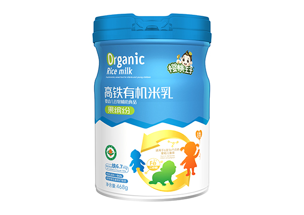  櫻桃王子高鐵有機米乳 果繽紛 聽裝