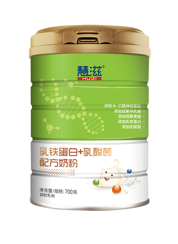   慧滋乳鐵蛋白+乳酸菌配方奶粉