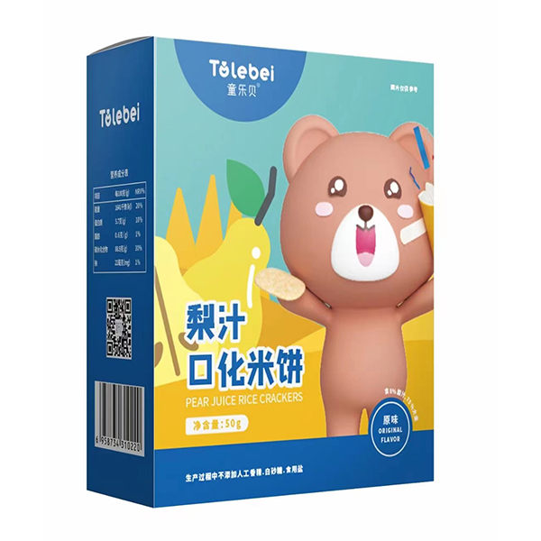  童樂貝梨汁口化米餅 原味