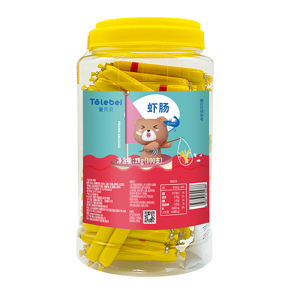  童乐贝虾肠1kg