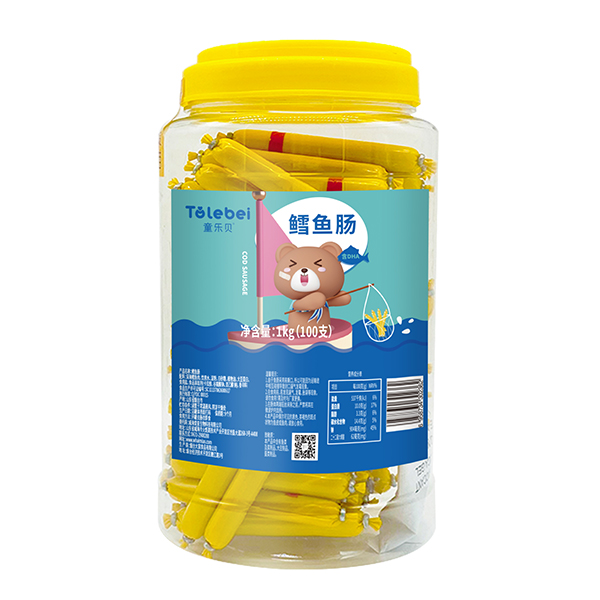  童乐贝鳕鱼肠1kg