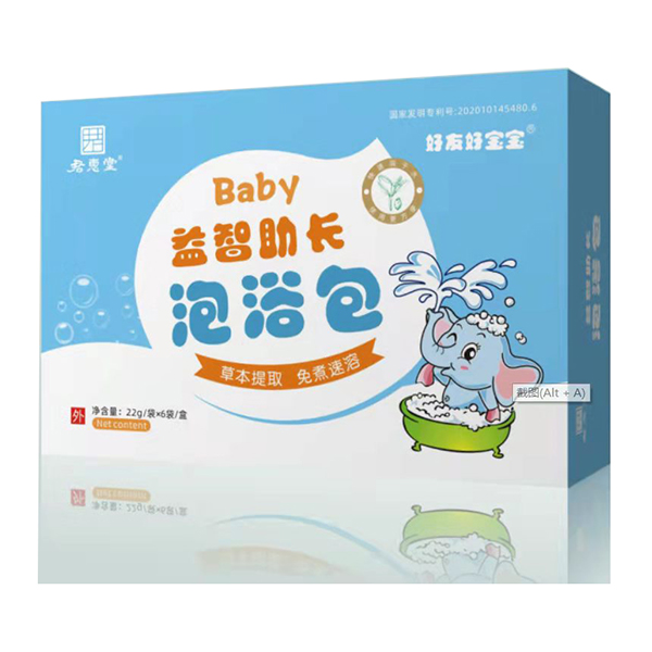   君惠堂好友好寶寶泡浴包-益智助長