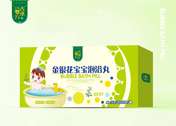  古術(shù)郫方金銀花寶寶泡浴丸