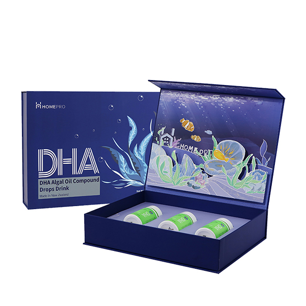 HomePro合普诺DHA藻油复合滴液 高端礼盒装超高性价比