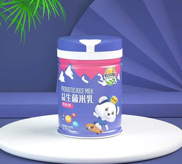  歐貝聰益生菌米乳 鈣鐵鋅