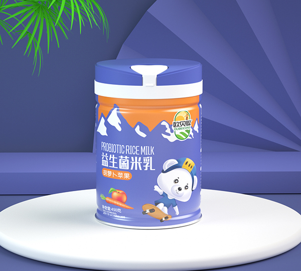  歐貝聰益生菌米乳 胡蘿卜蘋(píng)果