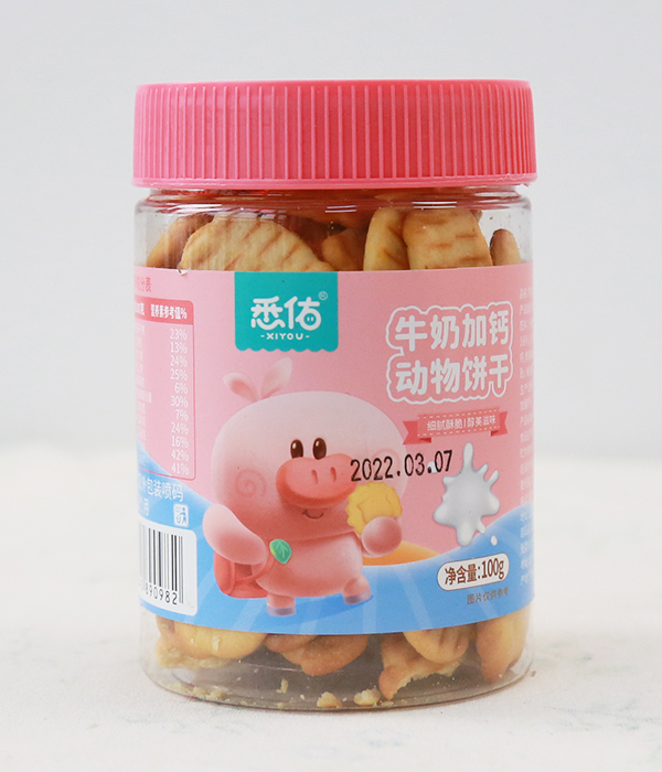   悉佑牛奶加鈣動(dòng)物餅干