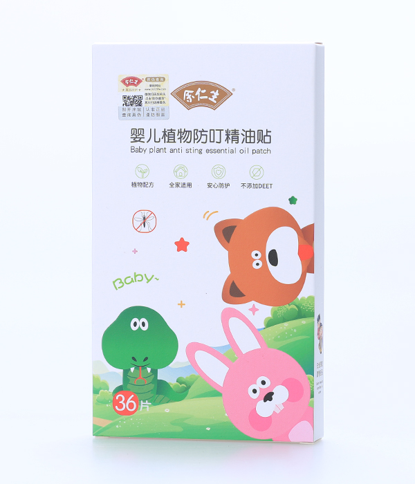    余仁生嬰兒植物防叮精油貼