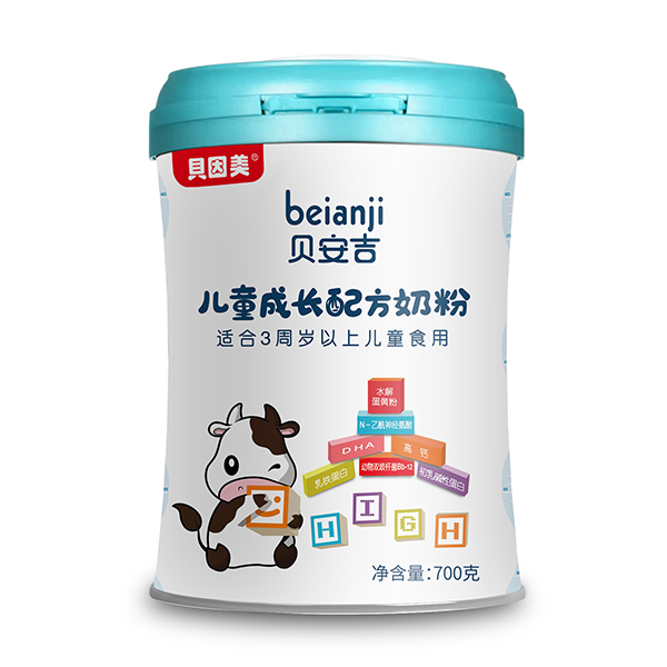 貝因美貝安吉兒童成長配方奶粉