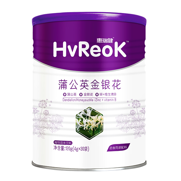     惠瑞健植物固體飲料-蒲公英金銀花