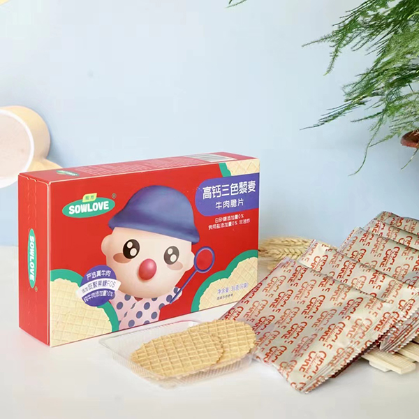   甄育高鈣三色藜麥牛肉脆片